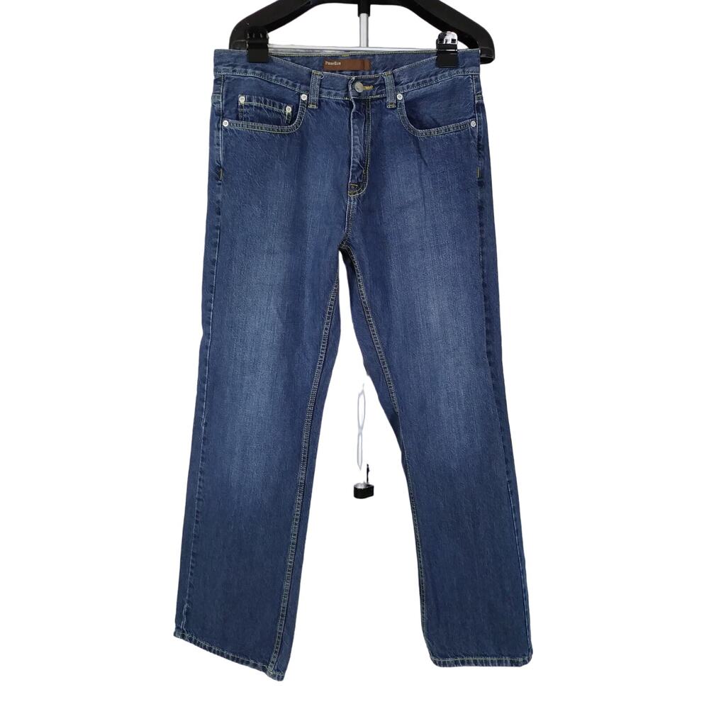 Perry Ellis blue medium wash 34 x 32 straight jeans